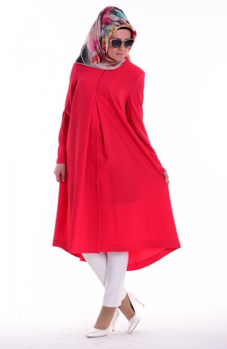 SUKRAN Buttoned Cape 35677-04 Vermilion 35677-04