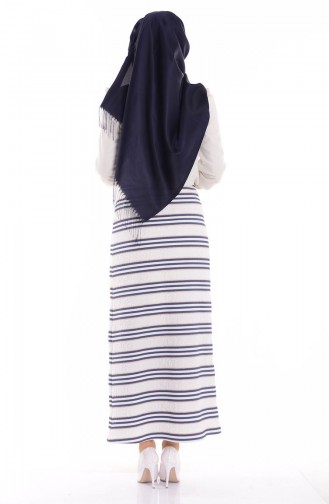 Navy Blue Skirt 3102-02