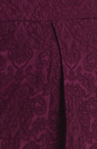 Purple Hijab Dress 72566-17