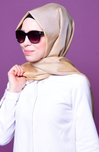 Sefamerve Snap Shawl T1-21 Beige Grey 1-21