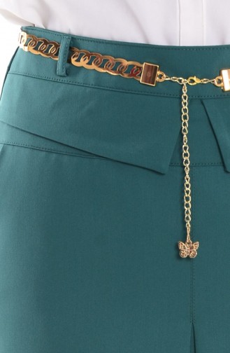 Emerald Green Skirt 0307-06