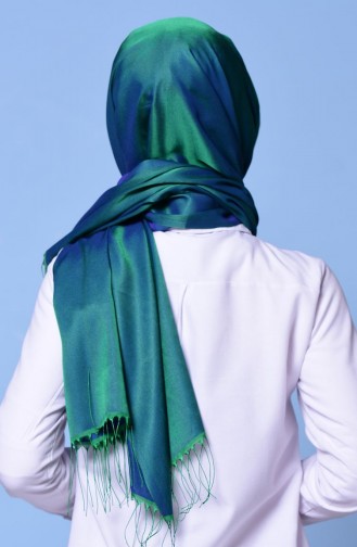 Emerald Sjaal met Drukknoop 1-41
