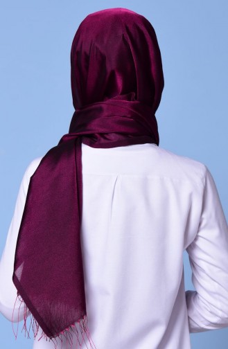Purple Sjaal met Drukknoop 1-54