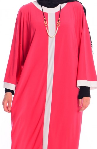 Tesettür Tunik 3885-03 Mercan