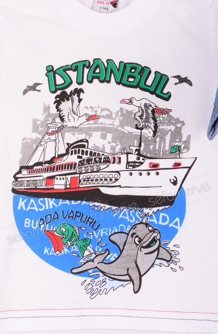 Erkek Cocuk Gomlek Pantolon Takim F0171 Bordo Sefamerve