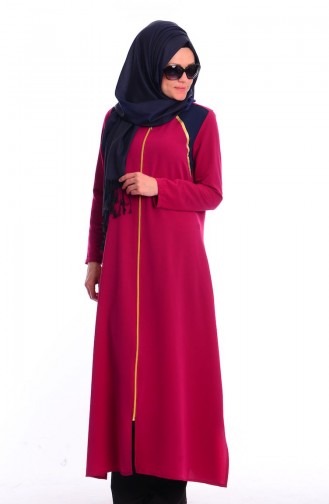 Tesettür Yazlık Kap WB 4715-07 Mürdüm