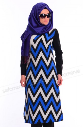 Saks-Blau Tunikas 1007-01