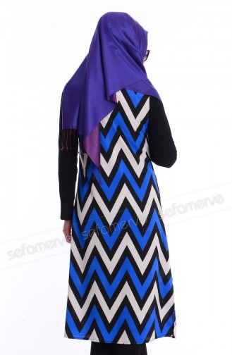 Saks-Blau Tunikas 1007-01
