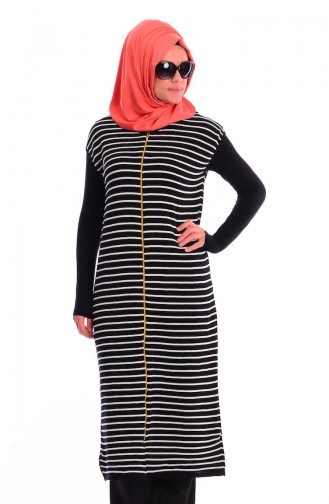 Triko Yelek 3460-07 Siyah