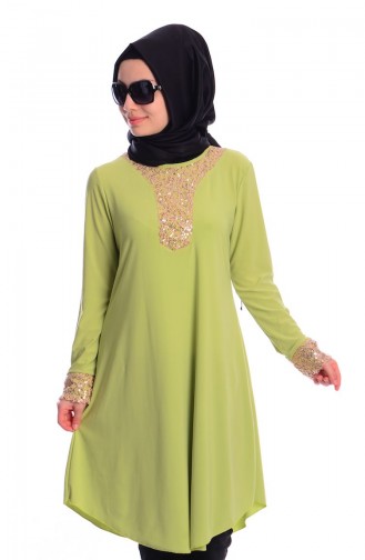 Pistachio Green Tunics 49008-11