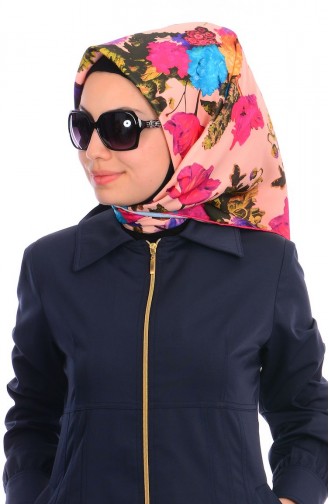 Dijital Aden Eşarp 02 Eflatun Somon
