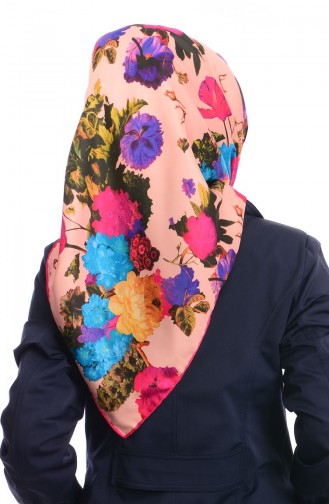 Dijital Aden Eşarp 02 Eflatun Somon