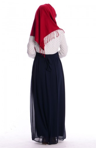Weiß Hijab Kleider 150321-01