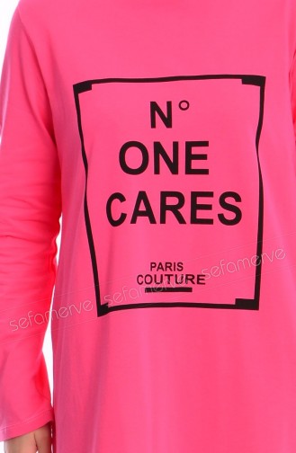 Tesettür Tunik 3917-12 Pembe