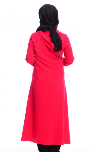 Granat-Blumen Cape 1028-08