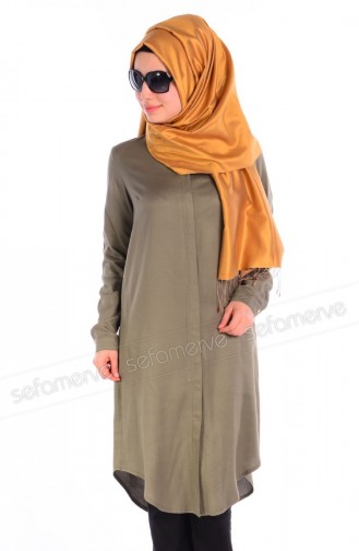 Light Khaki Green Tunics 50398-10