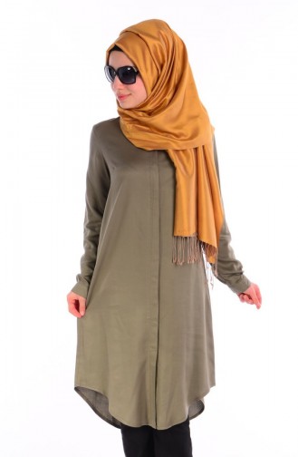Light Khaki Green Tunics 50398-10