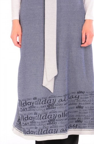 Kısa Kollu Uzun Tunik All Day 2139-03 Lacivert