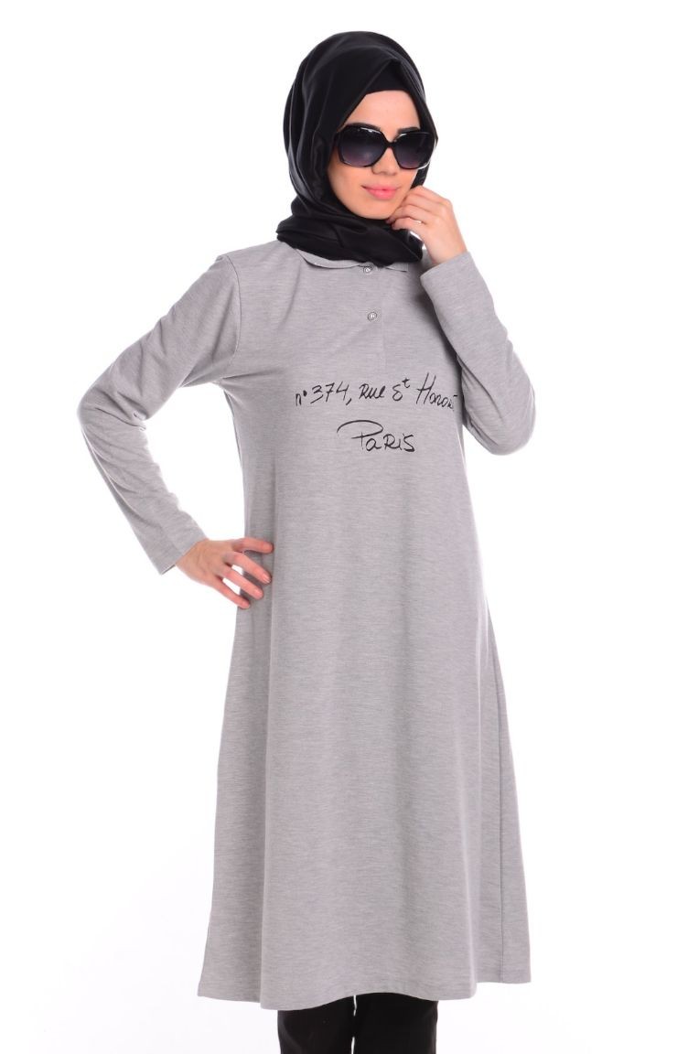 تونيك رمادي 5026-03