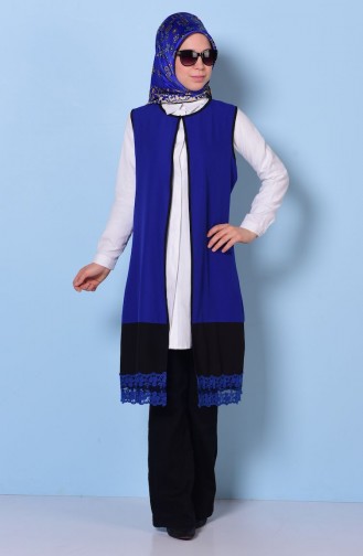 Dantelli Yelek 2926-01 Saks