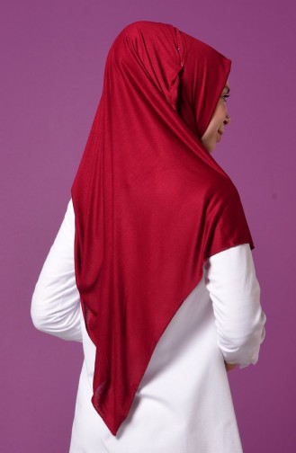 Sefamerve Sedef Cotton Shawl  24 Claret Red 234