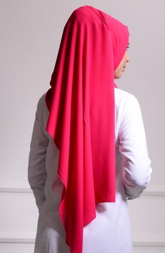 Dark Pink Sjaal 05