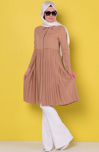 Pileli Tunik 6772-05 Büskivi