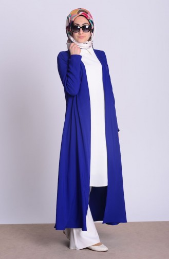 BENGISU Long Viscose Cardigan 4028-01 Saks 4028-01