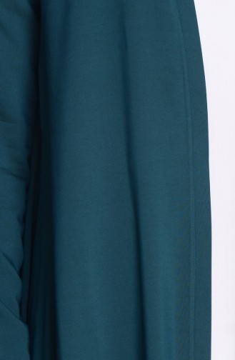 BENGISU Long Viscose Cardigan 4028-09 Emerald Green 4028-09