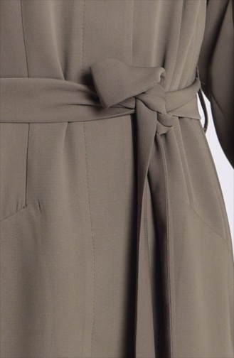 Cape mit versteckten Knöpfen 35706-03 Khaki Grün 35706-03