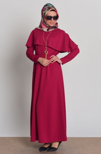 Cherry Hijab Dress 3309-01