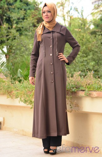 Sukran Seasonal Topcoat Cape 35434-04 Brown 35434-04