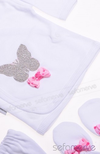 Minenin Dünyası 12302K Bebek Set Beyaz