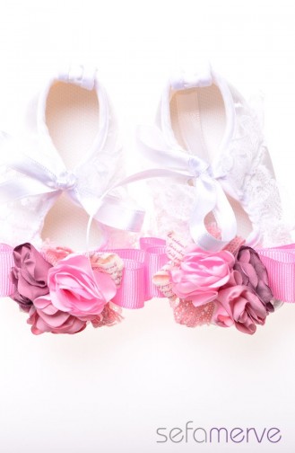 Textile Bébé Rose 12314-01