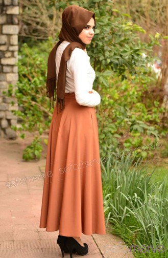 Miss Nisa Etekler 0440-01 Taba