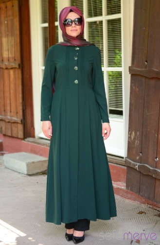 Miss Yağmur Ferace 7538-05 Koyu Yeşil