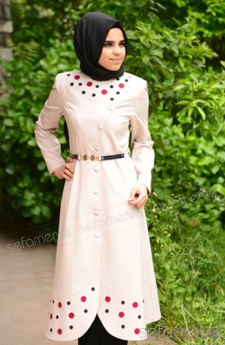 Miss Yağmur Yazlık Pardesü 7065-01 Taş