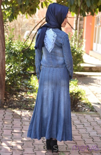 Blue Skirt 9127-01