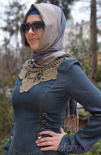 Yeni Sezon MYR Kot Elbise 9741-02 Kahve