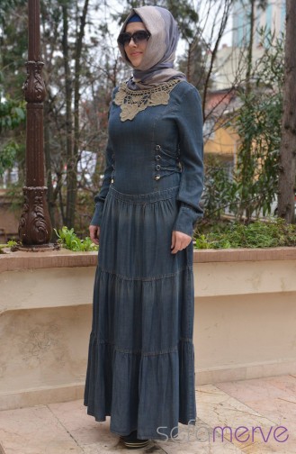 Yeni Sezon MYR Kot Elbise 9741-02 Kahve