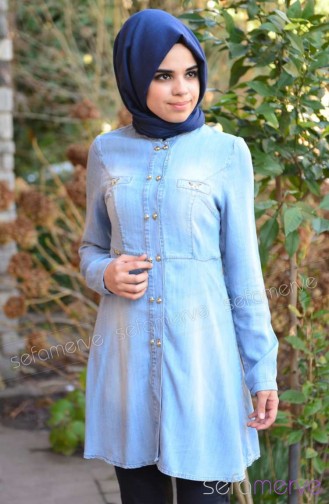 MYR Kot Tunik 9822-01 Buz Mavi