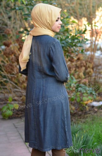 Yeni Sezon MYR Kot Tunik 9794-01 Kahve
