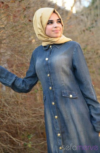 Yeni Sezon MYR Kot Tunik 9794-01 Kahve