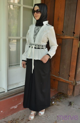 Robe Hijab Noir 2131-04