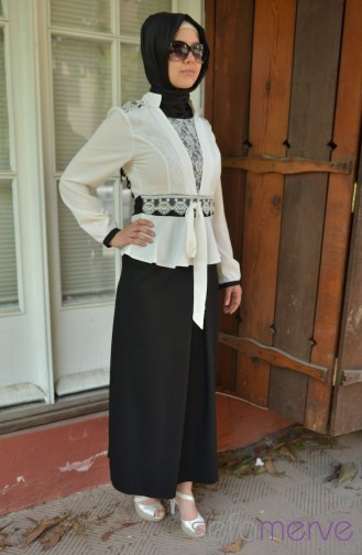 Robe Hijab Noir 2131-04