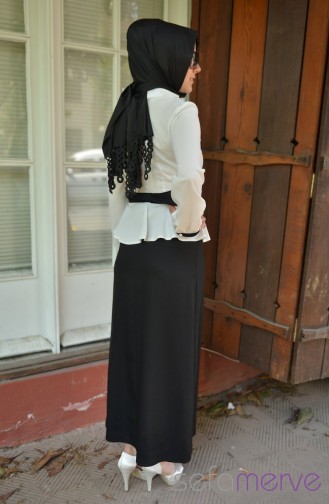 Robe Hijab Noir 2131-04