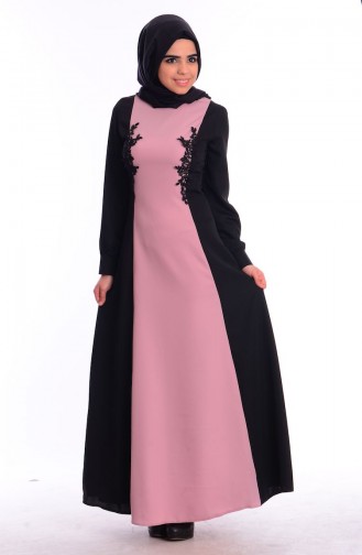 Powder İslamitische Jurk 6167-04