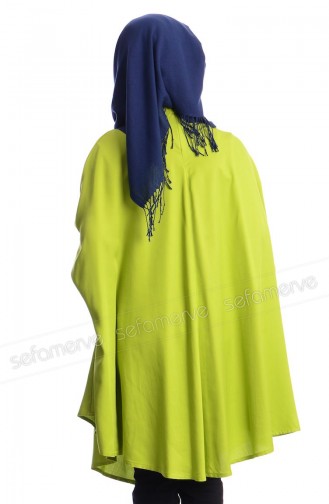 Tesettür Tunik All Day 50458-13 Fıstık Yeşili