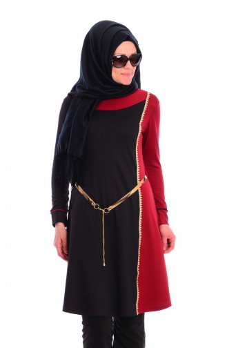 Claret red Tuniek 4910-06