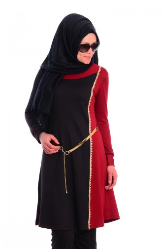 Claret red Tuniek 4910-06